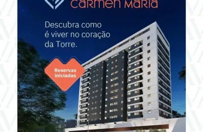 Apartamento 2 quartos 1 suíte em edifício estação carmen maria na torre-recife-pe