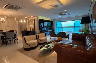 Apartamento vista mar com 4 quartos sendo todos suítes em boa viagem - recife - pe