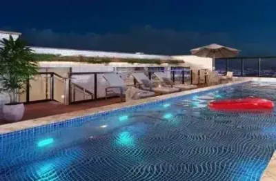 Apartamento tipo flat 1 quarto em luar das oliveiras -  casa amarela - recife - pe