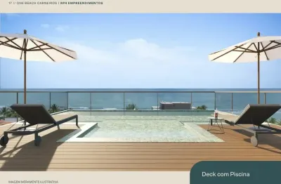 Apartamento com 1 quarto em one beach carneiros na praia dos carneiros - tamandaré - pe