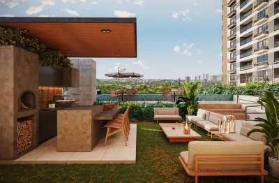 More em frente ao caxangá golf club | itbi + registro grátis | 2q com varanda gourmet