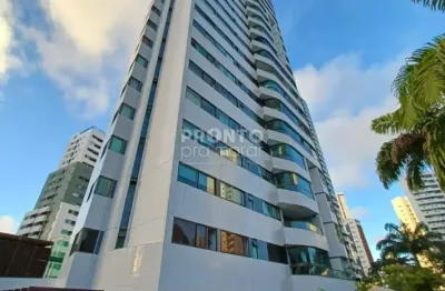 Apartamento com 165 m² e 4 quatro quartos - lazer completo e uma otima localização em boa viagem, oportunidade !