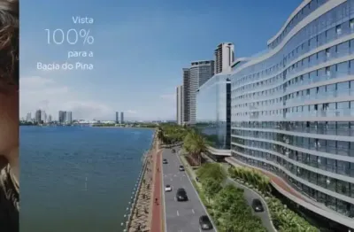 Apartamento com 2 quartos 1 suíte,  beach class novo cais em são josé - recife - pe