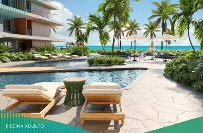 Max tulum - oportunidade imperdível na praia do camacho flat studio frente mar