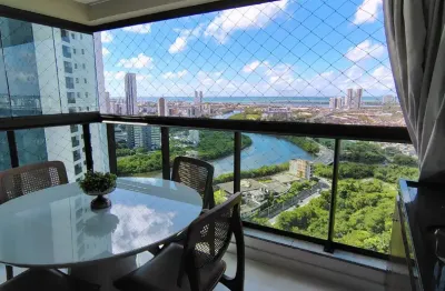Apartamento mobiliado 4 quartos edf. jardins da ilha - ilha do retiro-recife-pe