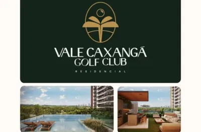Vale caxangá golf club 2 quartos com suíte | vista privilegiada | infraestrutura completa