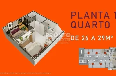 Excelente repasse de flat de 26,01m² em construção, com excelente localização no bairro da boa vista.