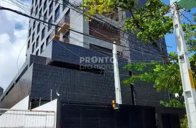 Excelente flat mobiliado localizado na ilha do leite, com 21,69m² de área construída.