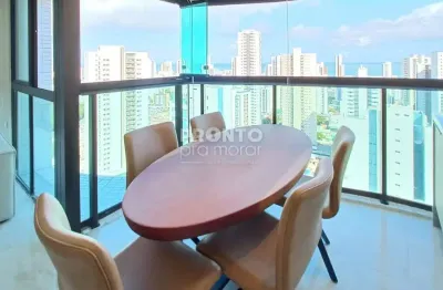 Alto padrão em boa viagem: 4 suítes, varanda gourmet e 2 vagas