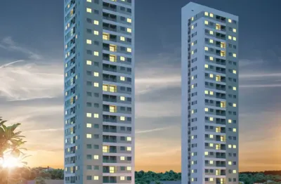 Apartamento com localização privilegiada em Candeias, perto da praia! 3 quartos, estrutura completa- 66,75m²