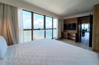 Excelente apartamento mobiliado com 53,97m² de área privativa, localizado no bairro de Boa Viagem.