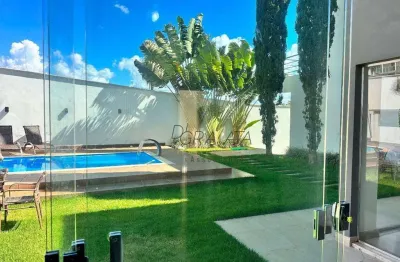 Casa com piscina à venda, 403 m² por r$ 1.500.000 - riviera do lago - varginha/mg