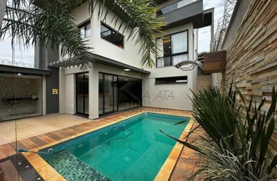 Casa com 3 suítes e piscina à venda, 313 m² por r$ 1.800.000 - treviso - varginha/mg