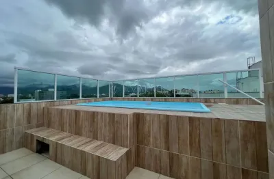 Apartamento cobertura duplex - 3 suítes + dependência completa no recreio dos bandeirantes, rio de janeiro/rj