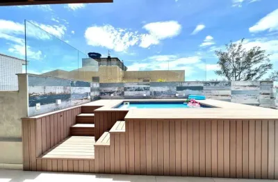 Vendo cobertura duplex no recreio dos bandeirantes, com 3 quartos e área gourmet com piscina