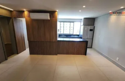 Apartamento com área de 64m², 02 quartos, 01 suíte, 02 vagas de garagem, no funcionários. prédio com lazer completo.