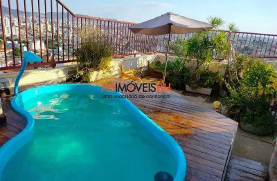 Apto cobertura à venda, 3 quartos, 1 suíte, 2 vagas, palmares - belo horizonte/mg