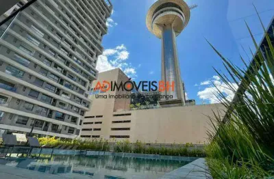 Apartamento à venda, 1 quarto, 1 suíte, 1 vaga, vila da serra - nova lima/mg