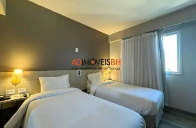 Aparthotel com área de 18m², ótima oportunidade para investidores