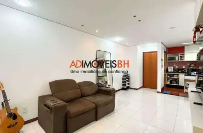 Apartamento à venda, 2 quartos, 1 suíte, 2 vagas, funcionários - belo horizonte/mg