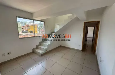 Apto cobertura à venda, 2 quartos, 1 suíte, 2 vagas, concórdia - belo horizonte/mg