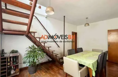 Apto cobertura à venda, 4 quartos, 2 suítes, 2 vagas, palmares - belo horizonte/mg