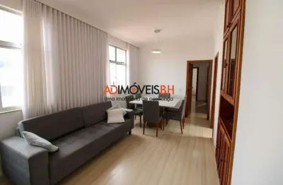 Apto mobiliado para aluguel, 3 quartos, 1 suíte, 2 vagas, sagrada família - belo horizonte/mg