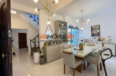 Casa residencial à venda, 5 quartos, 2 suítes, 2 vagas, alto barroca - belo horizonte/mg