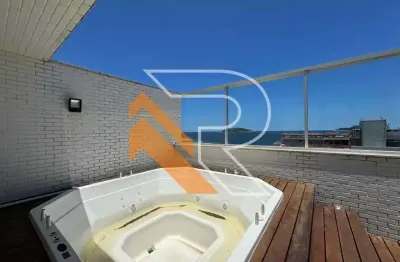 À venda cobertura de loft com 90 m², 2 vagas na praia de piratininga, região oceânica de niterói - rj.