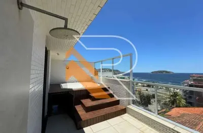 À venda ou em locação cobertura de loft com 90 m², 2 vagas na Praia de Piratininga, Região Oceânica de Niterói - RJ.