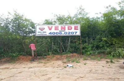 Terreno à venda, 4000 m² por r$ 400.000 - bom fim - nísia floresta/rn