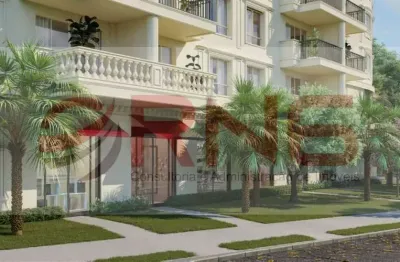 Apartamento garden com 106,38m², 2 suítes, 1 vaga de garagem-village de france