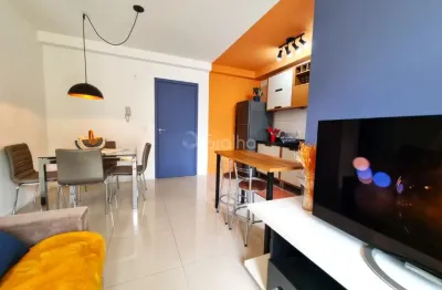 Apartamento 2 dormitórios com sacada e churrasqueira em cachoeira do bom jesus