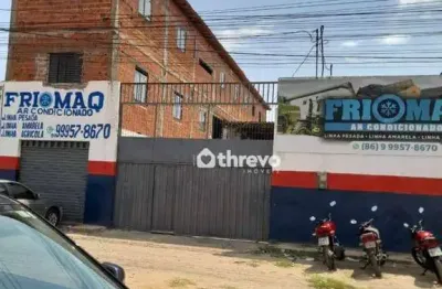 Galpão, 300 m² - venda por r$ 2.000.000,00 ou aluguel por r$ 5.500,00/mês - santo antônio - teresina/pi