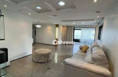 Baixou! apartamento com 4 dormitórios à venda, 243 m² por r$ 1.100.000 - guararapes - fortaleza/ce