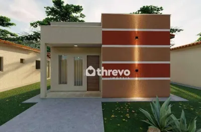 Casa com 2 dormitórios à venda, 50 m² por r$ 125.000,00 - zona rural - altos/pi