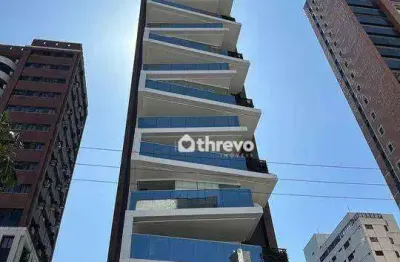Apartamento com 3 dormitórios à venda, 204 m² por r$ 3.100.000,00 - meireles - fortaleza/ce