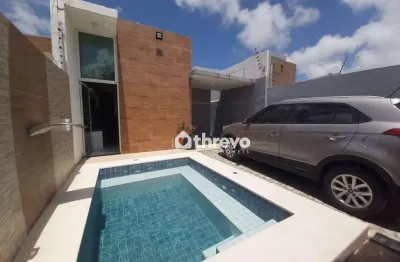 Casa com 3 dormitórios à venda, 100 m² por r$ 449.900,00 - encantada - eusébio/ce