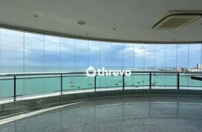 Apartamento com 4 dormitórios à venda, 326 m² por r$ 6.900.000 - mucuripe - fortaleza/ce