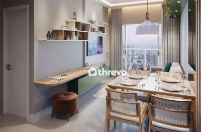 Apartamento com 2 dormitórios à venda, 44 m² por r$ 307.020 - passaré - fortaleza/ce