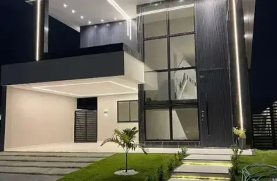 Casa com 4 dormitórios à venda, 254 m² por r$ 1.650.000,00 - bairro cidade alpha - eusébio/ce