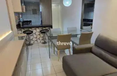 Apartamento com 2 dormitórios à venda, 52 m² por r$ 300.000,00 - piçarreira - teresina/pi