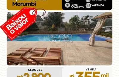 Apartamento no panamby locação ou venda - zona sul - sp