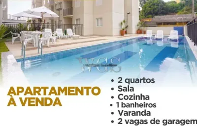 Apartamento com 2 quartos à venda na Estrada dos Mirandas, 630, Campo Limpo, São Paulo