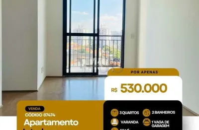 Apartamento à venda de 3 dormitórios em interlagos - zona sul - sp