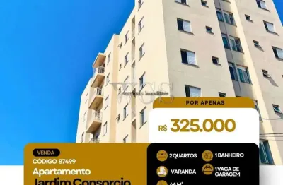 Apartamento à venda de 2 dormitórios no jardim consorcio - zona sul - sp