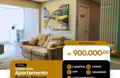 Apartamento a Venda - Porteira Fechada - Condomínio Raiz Resort - Santo Amaro -Zona Sul-SP