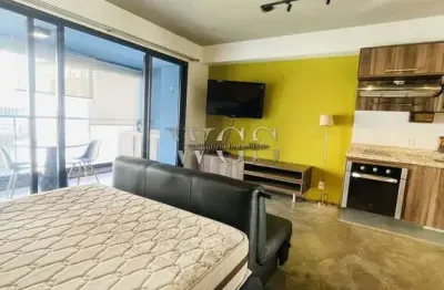 Apartamento Studio à venda Bela Vista SP - Edifício Brasil – 1 vaga – Próximo Av. Nove de Julho