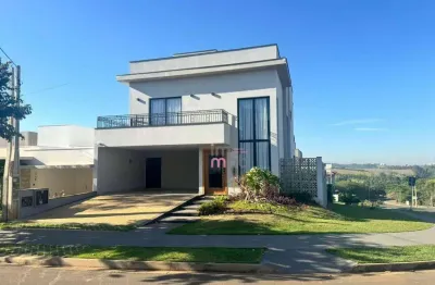 Casa com 3 dormitórios à venda, 218 m² por r$ 2.250.000,00 - loteamento residencial e comercial villa d'aquila - piracicaba/sp