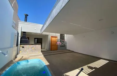 Casa com 3 dormitórios à venda, 128 m² por r$ 640.000,00 - residencial nova água branca ii - piracicaba/sp